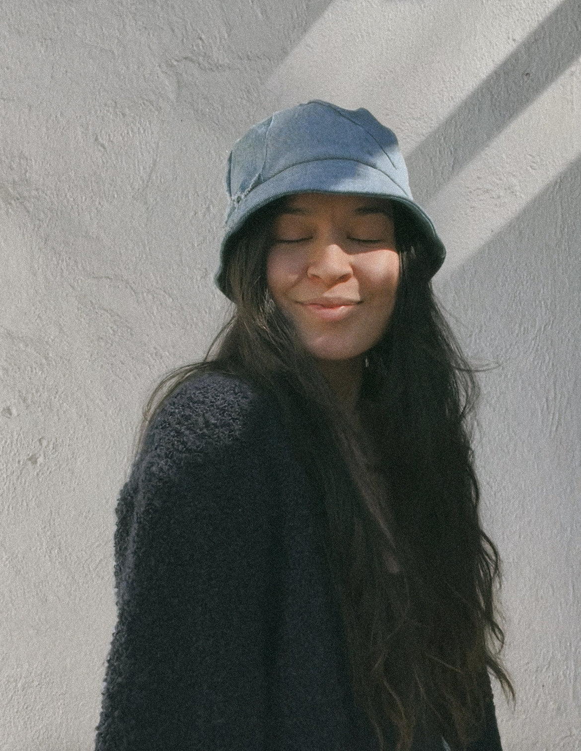 Denim Patchwork Bucket Hat