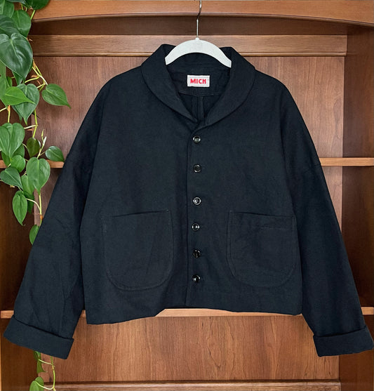 Black Patch Pocket Jacket