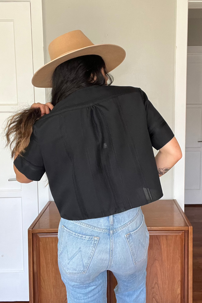 Tablecloth Crop Top