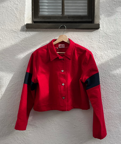 Color Block Overshirt