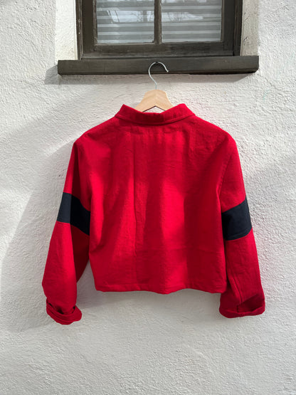 Color Block Overshirt