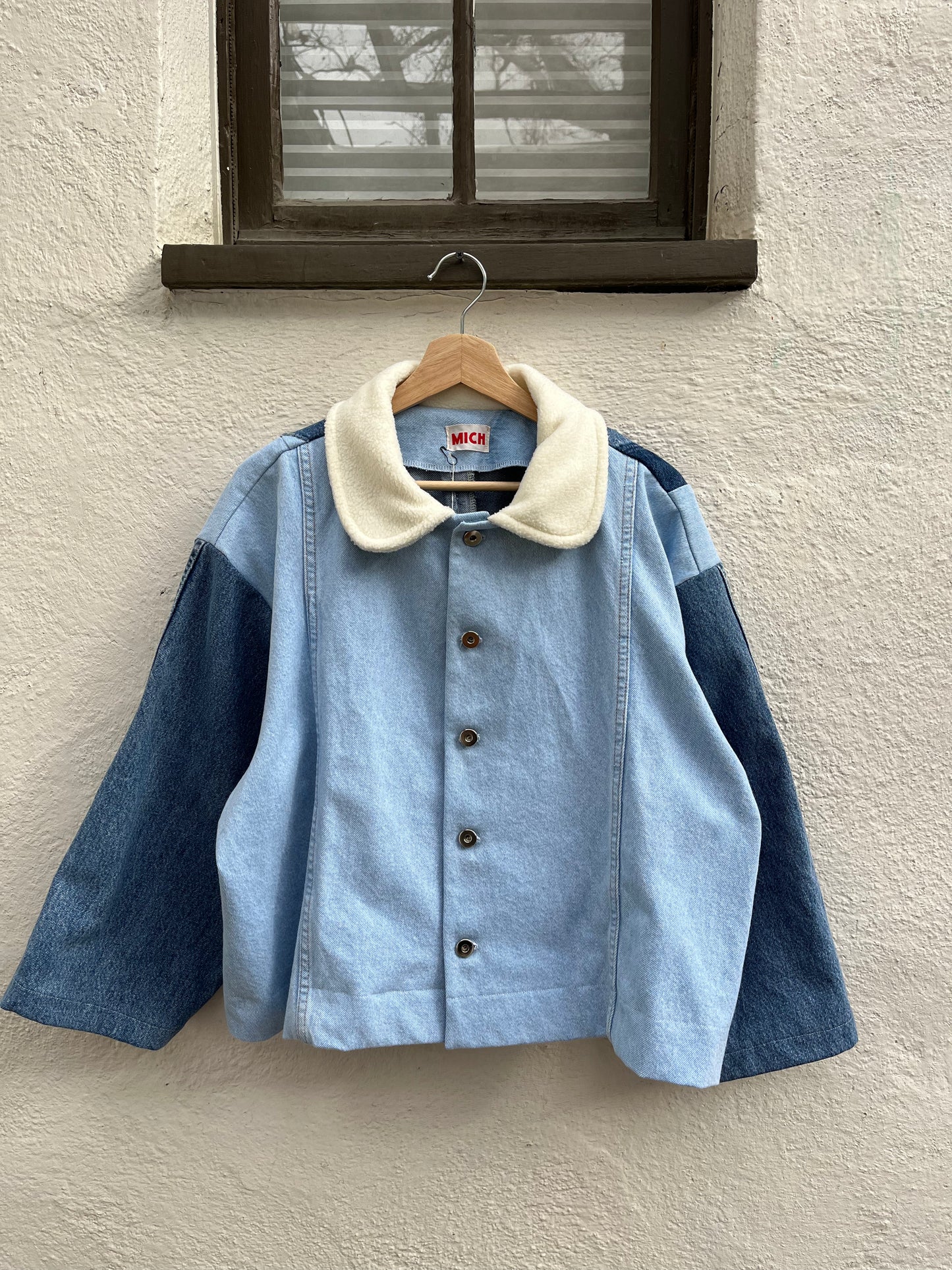 Denim Patchwork Jacket